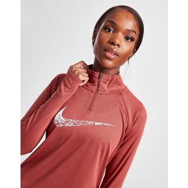Nike Running Swoosh 1/4 Zip Women's Long Sleeve T-Shirt Fiyatı