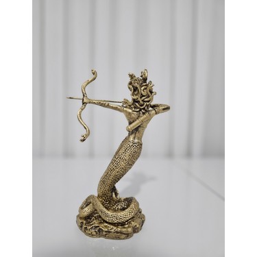 Hediye Furyası Ok Atan Medusa Heykel Biblo Hediyelik Ev Ofis Fiyatı