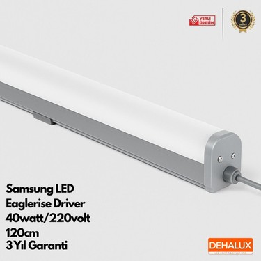 Dehalux Aydınlatma LED Etanj Armatür Samsung LED 120CM Fiyatı