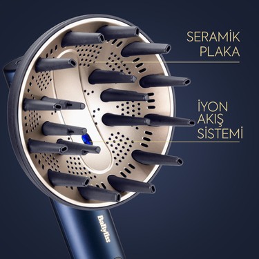 Babyliss Saç Kurutma ve Şekillendirme Seti Air Wand, Difüzör Fiyatı