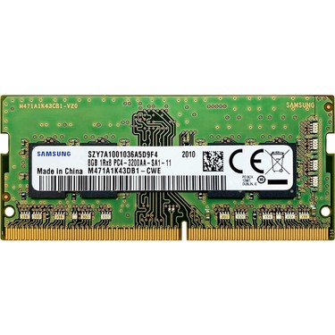 Samsung 8 Gb 3200MHZ DDR4 Notebook Ram SAMSO3200/8 Yüksek Fiyatı