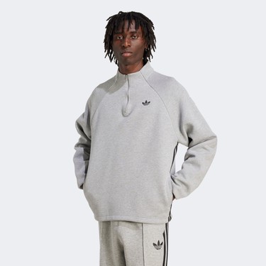 Adidas Spacer Drıll Tt Erkek Gri Sweatshirt.- Fiyatı