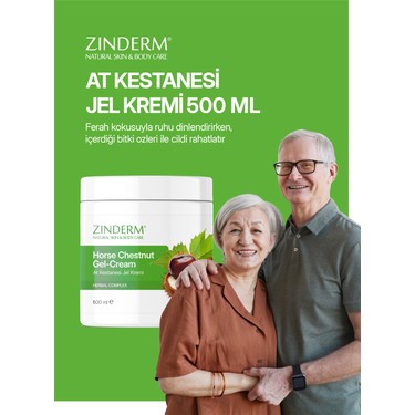 Zinderm At Kestanesi Jeli, Masaj Kremi 500 Ml( 4 Adet x 500 Fiyatı