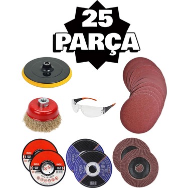 BRATİ HAND TOOLS Avuç Taşlama Spiral 115 mm Cırt Zımpara Fiyatı