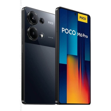 POCO M6 Pro 256GB Akıllı Cep Telefonu Siyah (Türkiye Gara Fiyatı