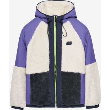 Skechers W Outdoor Fleece Full Zip Sherpa Kadın Mor Mont Fiyatı
