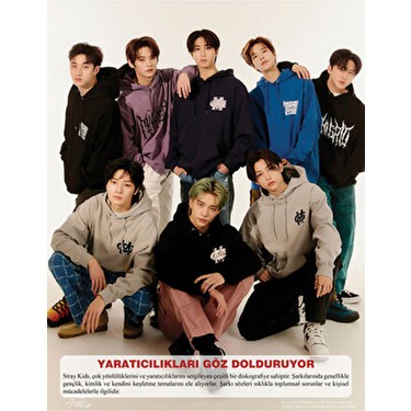 Maxi Stray Kids Dergisi Özel Albüm 007 Bertan Kodamanoğlu 16 Kitabı