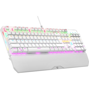 Rampage KB-R86 Umbra Beyaz USB Rainbow Aydınlatmalı Blue Fiyatı