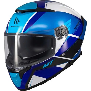 Mt Helmets mt Thunder 4 Sv Freeway A17 Parlak Mavi Kapalı Fiyatı