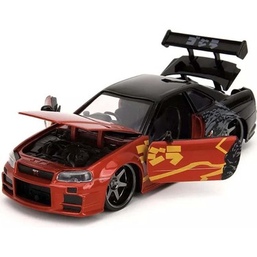 1:24 Jada 2022 Nissan Skyline Gt-R (R34) - Godzilla Fiyatı