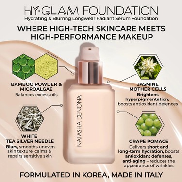 Natasha Denona Hy-Glam Foundation - Fondöten R2 (30 Ml) Fiyatı
