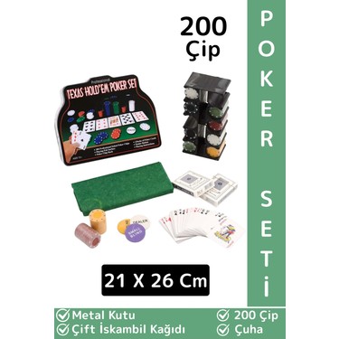 Wintoup Luxery Texas Holdem Casino Blackjack 200 Poker Çipi Fiyatı