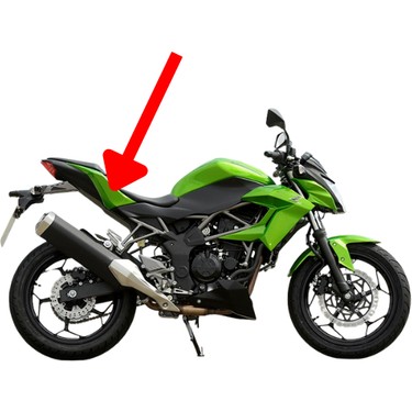 Kawasaki Z250SL NINJA250SL Kuyruk Sağ Grenaj Siyah Orijinal Fiyatı
