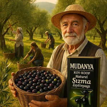 Mudanya Soğuk Sıkım Sızma Natürel 5lt (4800GR) Zeytinyağı Fiyatı