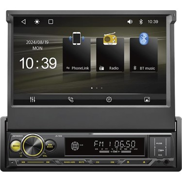 Jameson JS-7050V3-7''HD Ekran-Bt5.0-Usb-Fm-Mp3-Hızlı Fiyatı