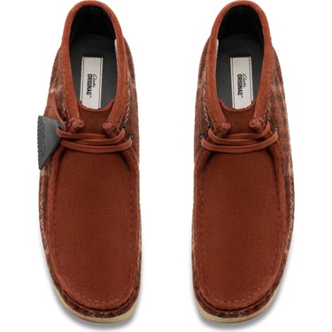 Clarks Kızıl Kahve Erkek Bot Wallabee Boot Fiyatı