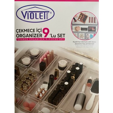 Violet 9lu Makyaj&çekmece Içi Organizer Fiyatı - Taksit Seçenekleri