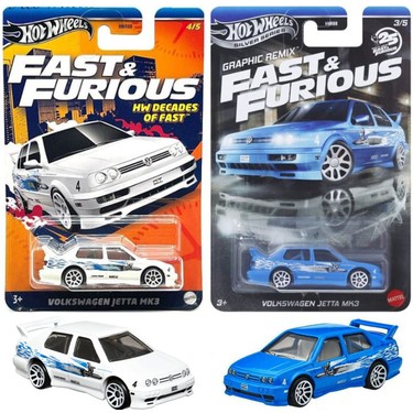 2 Araç Set - Hot Wheels - Fast & Furious Volkswagen Jetta Fiyatı