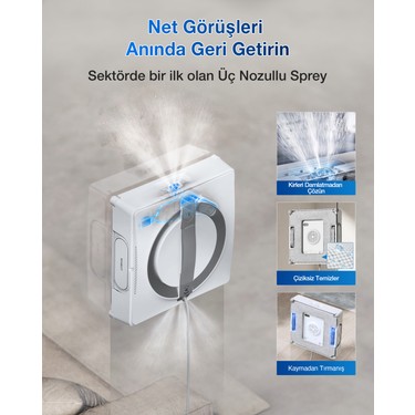 Ecovacs Winbot W2 Pro Omni Cam Silme Robotu Fiyatı