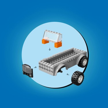 LEGO® City Çekici Kamyon ve Spor Araba Tamiri 60435 - 4 Yaş Fiyatı