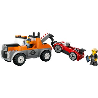 LEGO® City Çekici Kamyon ve Spor Araba Tamiri 60435 - 4 Yaş Fiyatı