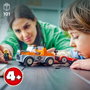LEGO® City Çekici Kamyon ve Spor Araba Tamiri 60435 - 4 Yaş Fiyatı