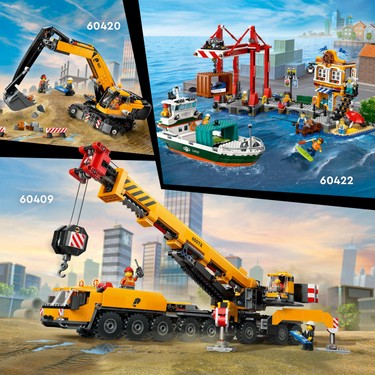 LEGO® City Çekici Kamyon ve Spor Araba Tamiri 60435 - 4 Yaş Fiyatı