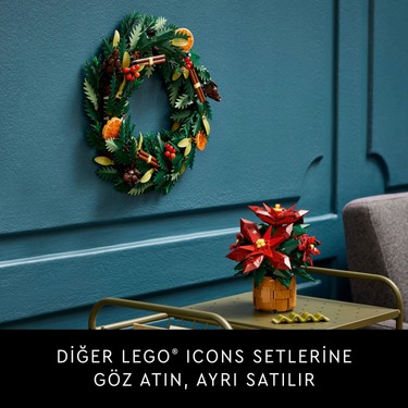 LEGO ® Botanicals Ponsetya 10370 - Yetişkinler için Atatürk Fiyatı
