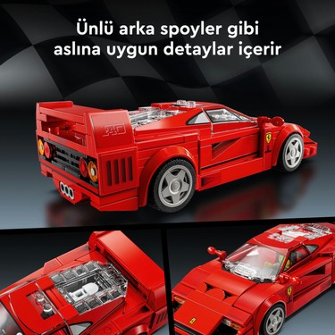 LEGO ® Speed Champions Ferrari F40 Süper Araba 76934 – 9 Yaş Fiyatı