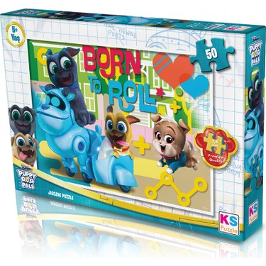 KS Games KS Puppy Dog Pals 50 Parça Puzzle Fiyatı