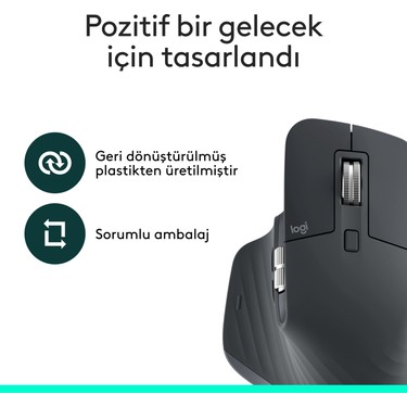 Logitech Mx Master 3s Bluetooth Edition Performans 8000 Dpı Fiyatı