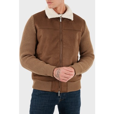 Gran Sasso % 100 Yün Regular Fit Klasik Yaka Fermuarlı Ceket Fiyatı