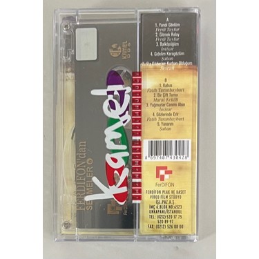 Ferdi Tayfur Ferdifon'dan Seçmeler 6 Kaset (Jelatininde Fiyatı