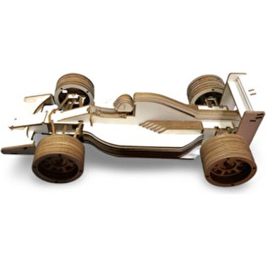 Algwood Formula 1 Ahşap Yarış Arabası Maketi - 211 Parça 3D Fiyatı