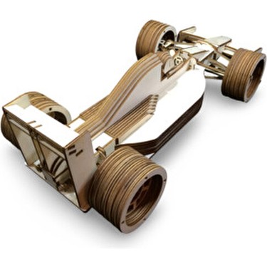 Algwood Formula 1 Ahşap Yarış Arabası Maketi - 211 Parça 3D Fiyatı