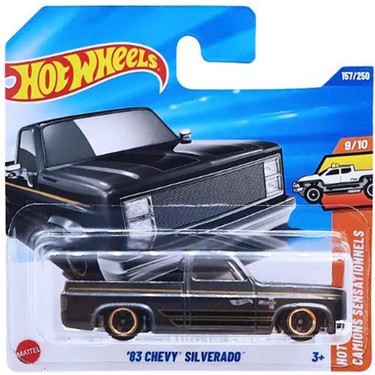 Hot Wheels - '83 Chevy Silverado - Siyah (1/64) 2025 Case Fiyatı