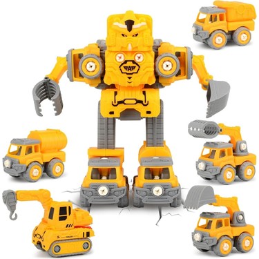 Brother Toys Sök Tak Birleşip Robot Olan 5 Adet Kırılmaz Iş Fiyatı