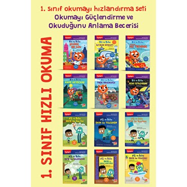 Dikkat Atölyesi Yayınları (Nik-Kit) 1. Sınıflar Için Hızlı Kitabı