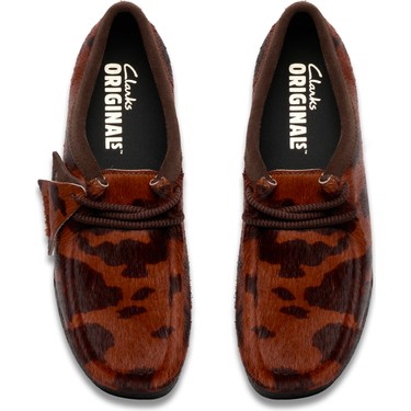 Clarks Deri Çok Renkli Kadın Loafer Wallabee. Fiyatı