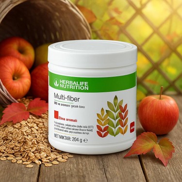 Herbalife 204 gr Multi-Fiber Aromalı İçecek Tozu Elma Fiyatı