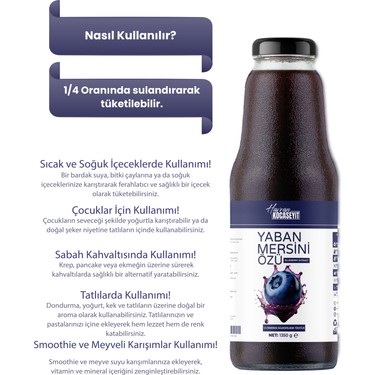Havran Kocaseyit Yaban Mersini Özü 1350 g Katkısız Fiyatı