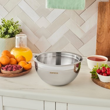 銀杯 200g Karaca Mutfaksever Ice Hot Bowl Çift Cidarlı ve Su Hazneli Fiyatı