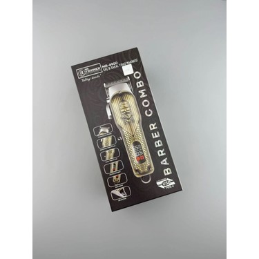 Trimmer Trımmer MR-6900 Barber Combo Dijital Ekranlı Altın Fiyatı