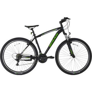 Bisan Mts 4600 V Fren 18 - 46 cm 26 Jant Mat Siyah Yeşil Fiyatı