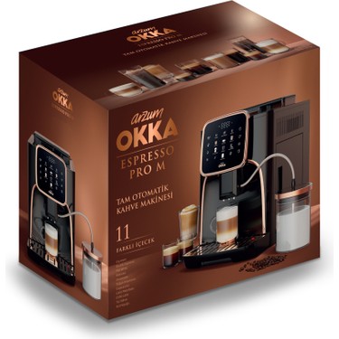 Arzum OK0028 Okka Espresso Pro M Tam Otomatik - Bakır Fiyatı