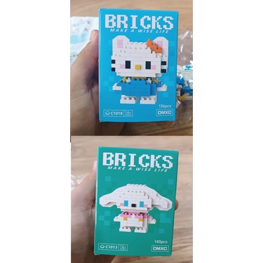 LRS Store Bricks Hello Kitty ve Cinnemorol Karakter Figürü Fiyatı