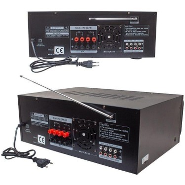 MagicVoice MV-550 2x100W USB/SD/Bluetooth 4 Mikrofon Girişli Fiyatı