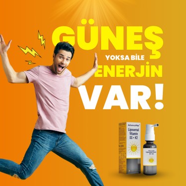 Advancemax Lipozomal D3K2 Sprey Fiyatı - Taksit Seçenekleri