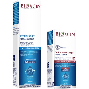Bioxcin Aqua Thermal Kepeğe Karşı Etkili Şampuan Seti 200ML Fiyatı
