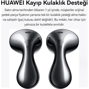 Huawei Freebuds 6 Anc Tws Siyah Kulak Içi Bluetooth Kulaklık Fiyatı